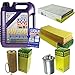 Produktbild QR-PARTS 69387225 Filter Set Inspektionspaket 5 Liter Motoröl Leichtlauf High Tech 5W-40 MANN-FILTER Innenraumfilter Kraftstofffilter Luftfilter Ölfilter