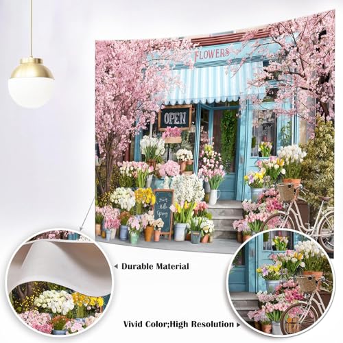 Fondo Fotográfico Floral Rosa 8x6 ft Mocsicka miniatura 7