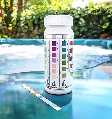 Leisurequip BUNDLE120 Spaguard Chemical Balancer Maintenance Kit With Test Strips - Contains Spa Alkalinity Increaser, Calcium Increaser, Ph Increaser, Ph Decreaser, Scum Absorber, Test Strips & Hot Tub Care Log Book thumb #7