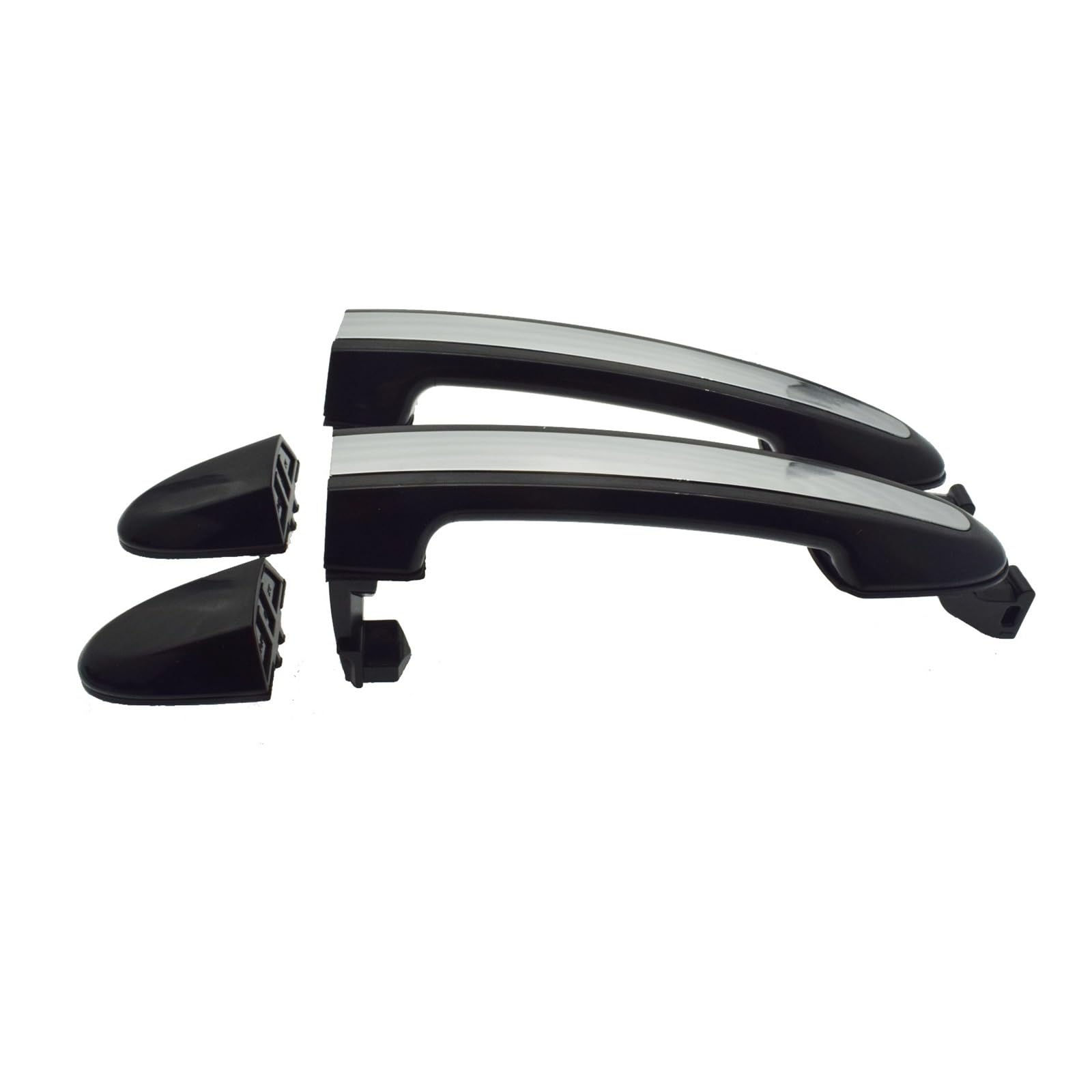 Poignées porte extérieures pour Santa Fe 2007-2012 finition chrome avant arrière gauche droite