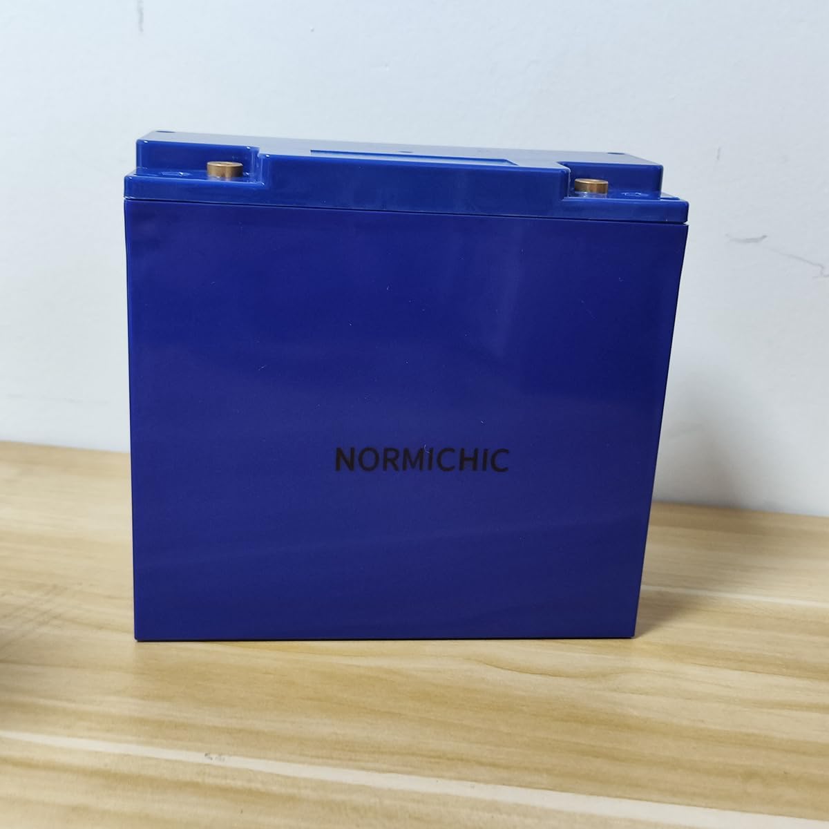 NORMICHIC DIY Battery Holder Box Plastic Case (Blue)