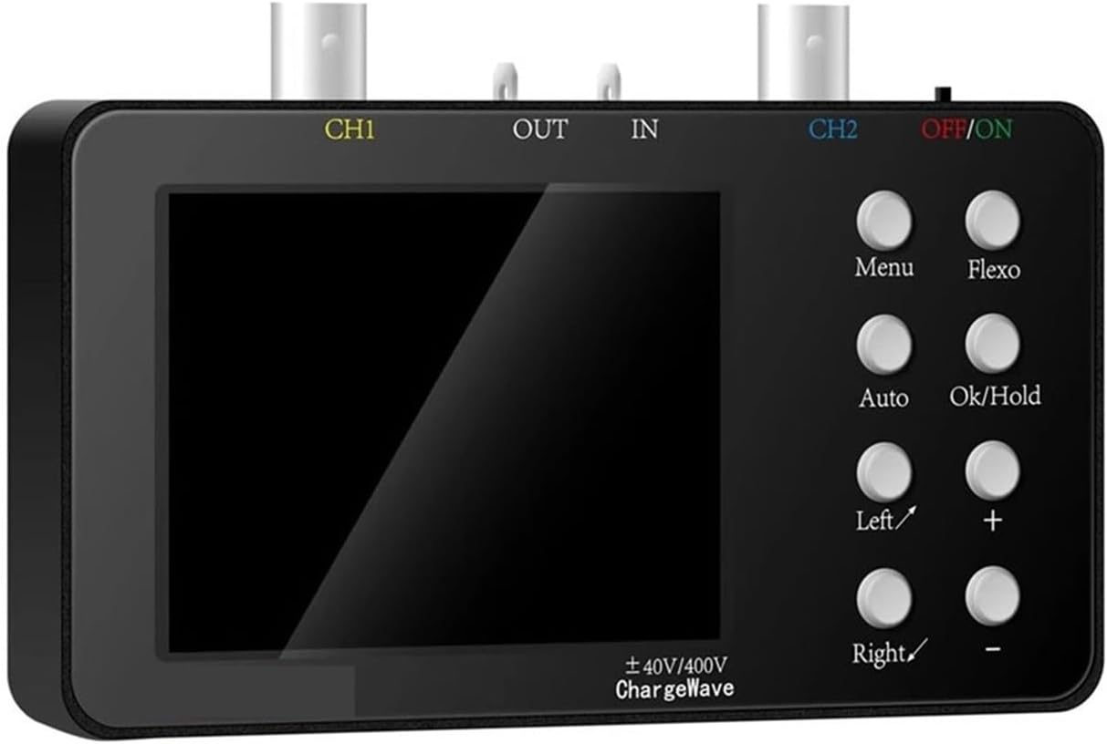2_10M 2 Channel Oscilloscope w/One High Voltage Probe Cable 50M Sampling Rate 10MH Bandwidth(Option C)
