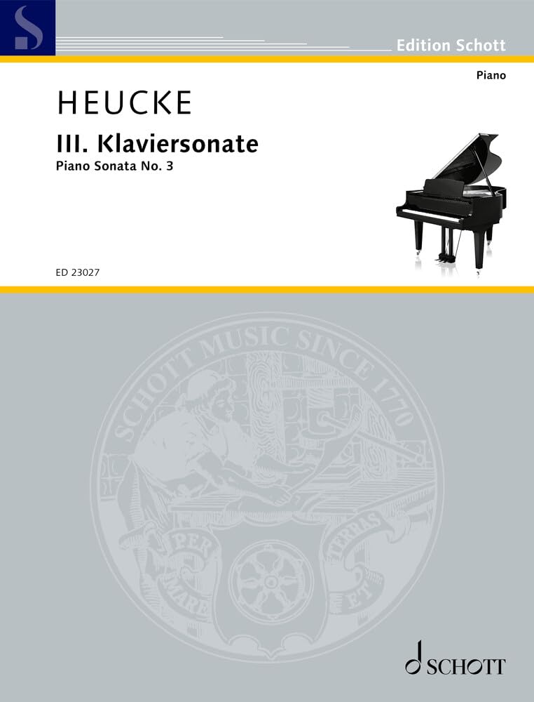 Piano Sonata No. 3 op. 86 partition haut de gamme pour piano