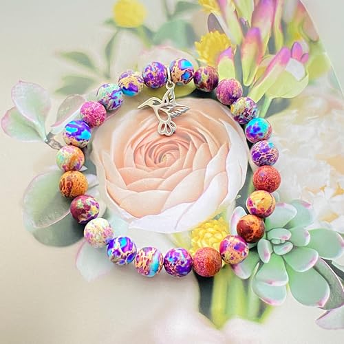 Hummingbird Bracelet for Women - Hummingbird Charm Jewelry Gift for Mom, Daughter, Sister, Niece, Granddaughter, Best Friend or Girlfriend4