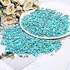 SUNYIK Howlite Turquoise Tumbled Chips Stone Crushed Pieces Irregular Shaped Stones 1pound(about 460 gram) #4