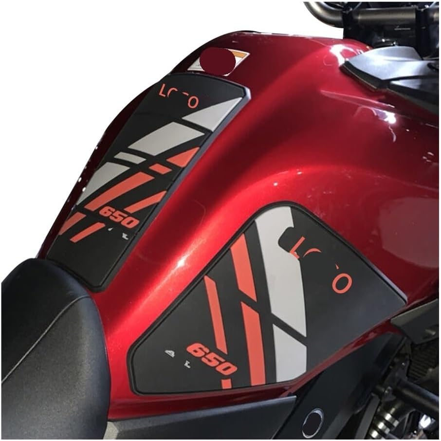 Tank Traction Pad for for VS&trom DL 650 XT 650XT 2017-2024 Motorcycle Side Fuel Tank Stickers Pad Rubber Sticker