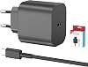 Power Supply for Switch 2 60 W Charger with 1.5 m / 5 ft USB-C Charging Cable Compatible with Nintendo Switch/OLED/Lite/Dock/Pro Controller/Deck Supports 4K TV Mode