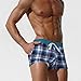 ZERAOKE Men’S Swim Trunks with Pockets,Quick Dry Beach Shorts,Men Square Leg Swim Shorts with Lining for Pool Surfing-Color 25-M