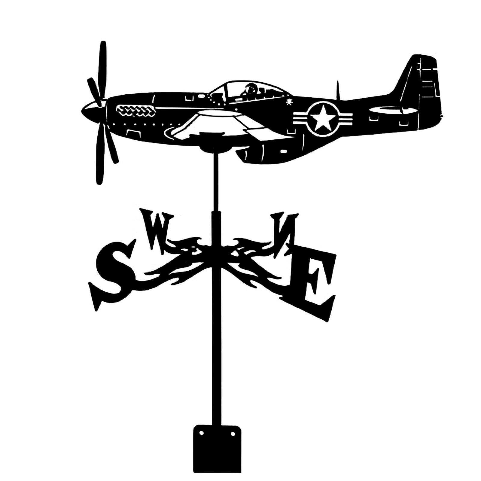 TAXXII wind vane Courtyard Metal Wind Vane Ornaments for Garden, Of Iron Art, Roof Mount, Animal Or