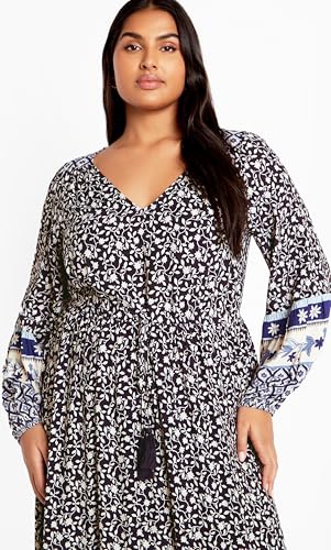 Image of City Chic Women's Plus Size Maxi Faith Dress