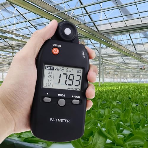 image for Gain Express Quantum PAR Meter for LED Grow Light Full Spectrum PPFD M