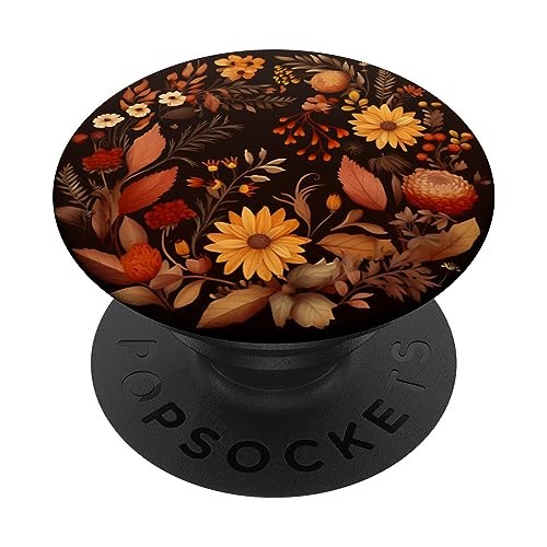 Mixed Flower Bouquet Floral Fall PopSockets Adhesive PopGrip