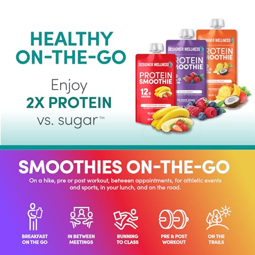 Designer Wellness Protein Smoothie, Real Fruit thumb #4