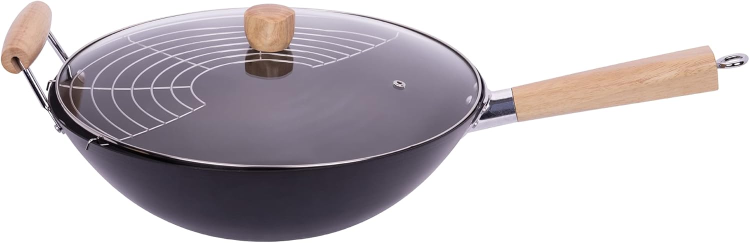 Smile spc-3 Wok, Steel, Black