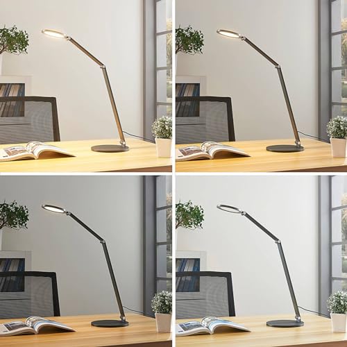 Lucande Lampada Da Scrivania A Led Mion, 41 Cm, Rotonda, Dimmerabile - 4