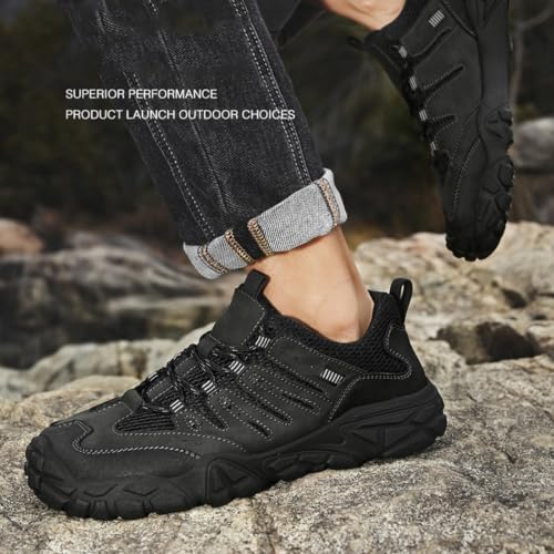 Chaussures imperméables randonnée hommes respirantes légères trail marche - 3