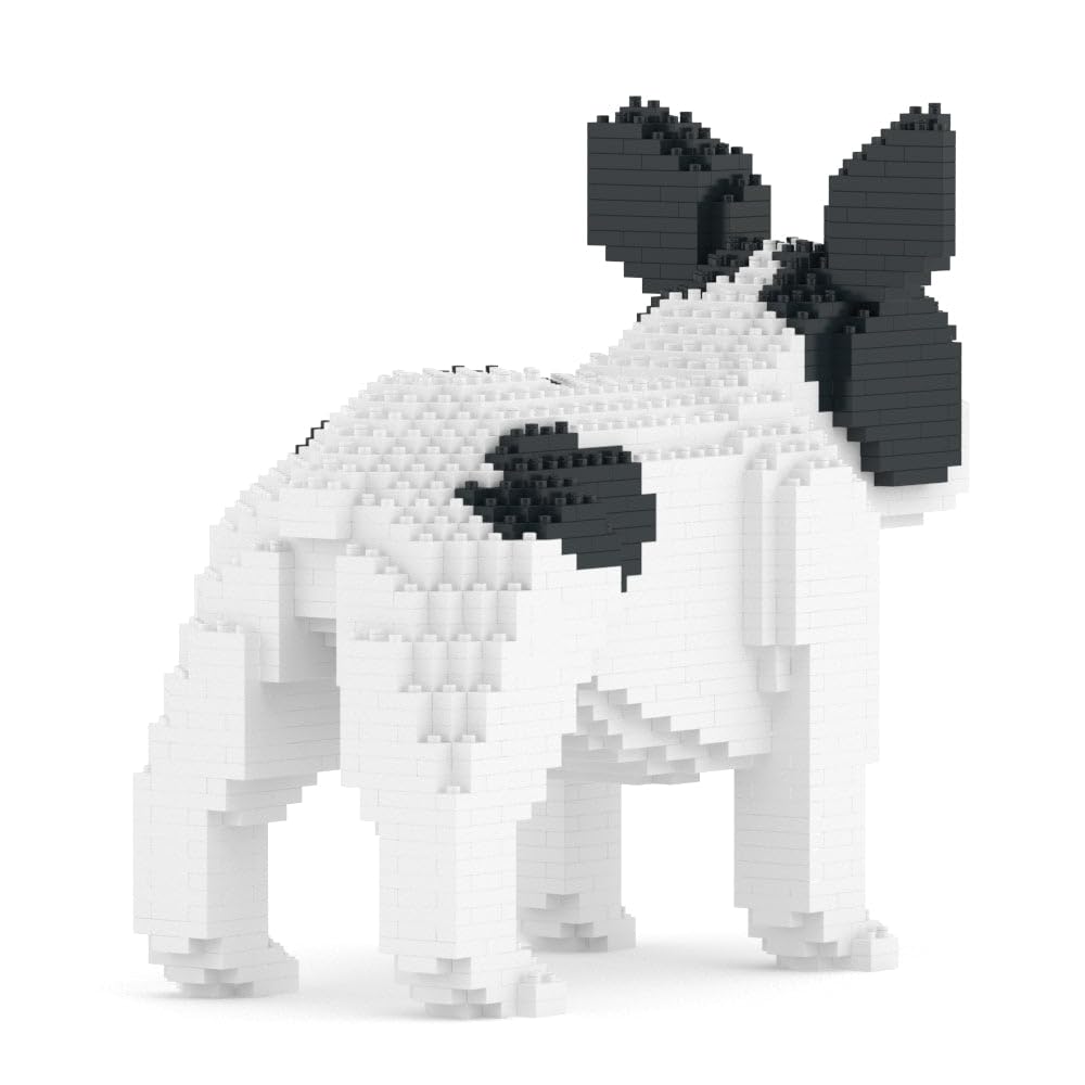 JEKCA Bulldog francés 02S-M04 | Bloques de construcción de plástico para Perros | A Partir de 14 años