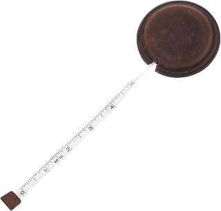 EXCEART Convenient Body Tape Measure Vintage Sewing Measuring Tool for Clothes Lightweight and Portable Design Easy to Read for Tailoring and Crafting
