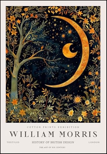 Affiche William Morris pour habiller un mur vide peinture toile