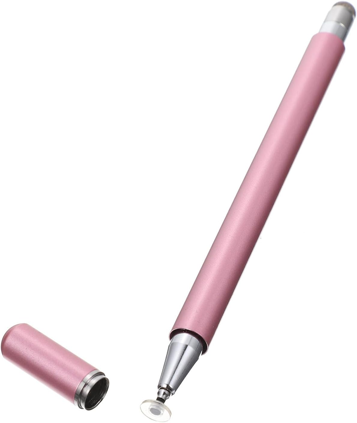 Cabilock 2-in-1 Rose Gold Capacitive Stylus Pen for Tablet and Smartphone, Practical Screen Writing Pen with High Sensitivity for Touchscreen Devices, Universal Electronic Stylus for Home