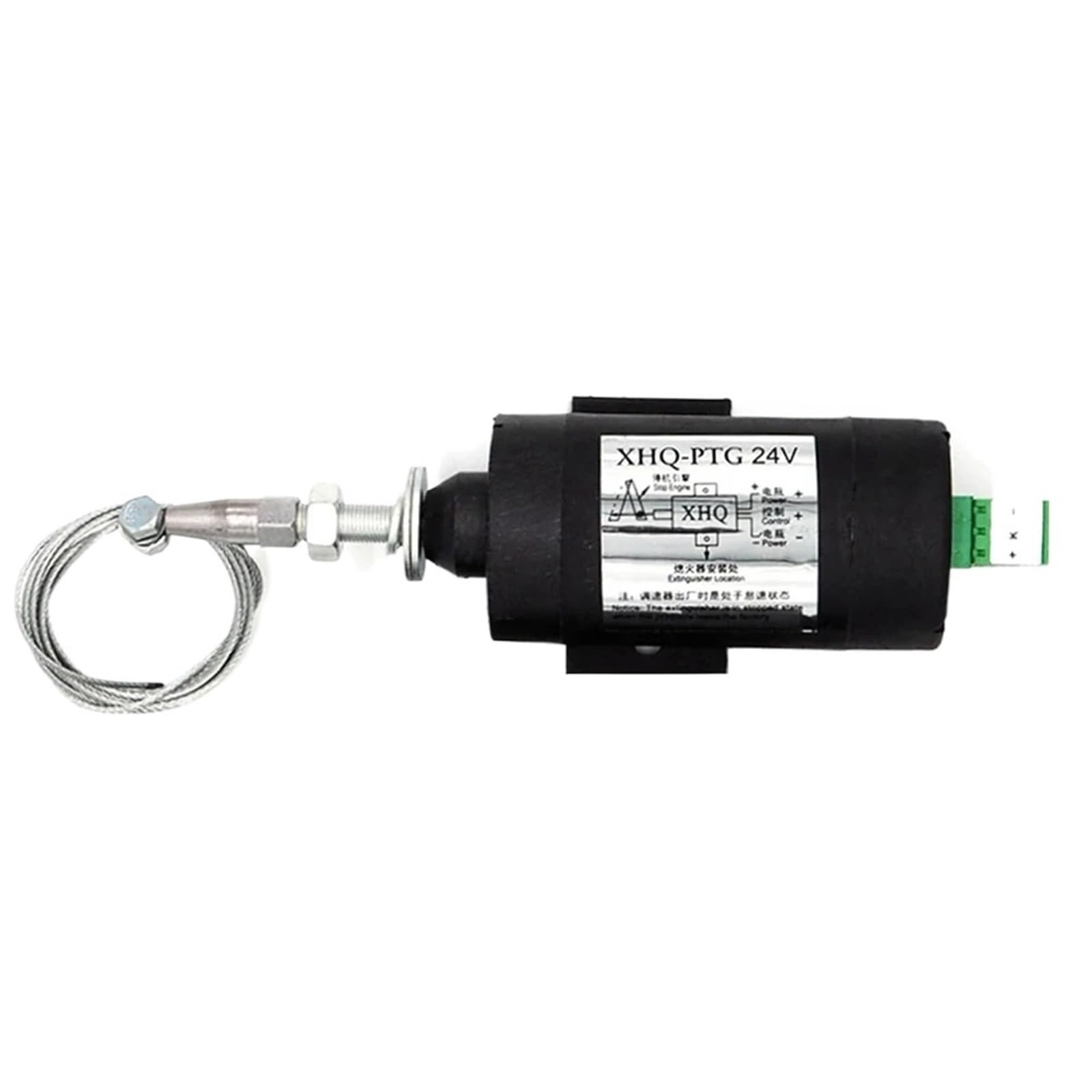 XHQ-PT XHQ-PTG XHQ-FZ Fuel Stop Solenoid Valve 12v 24V Diesel Engine Parts Engine Fuel Shut Off Pull Push Solenoid(Normal Close XHQ-FZ,24V)