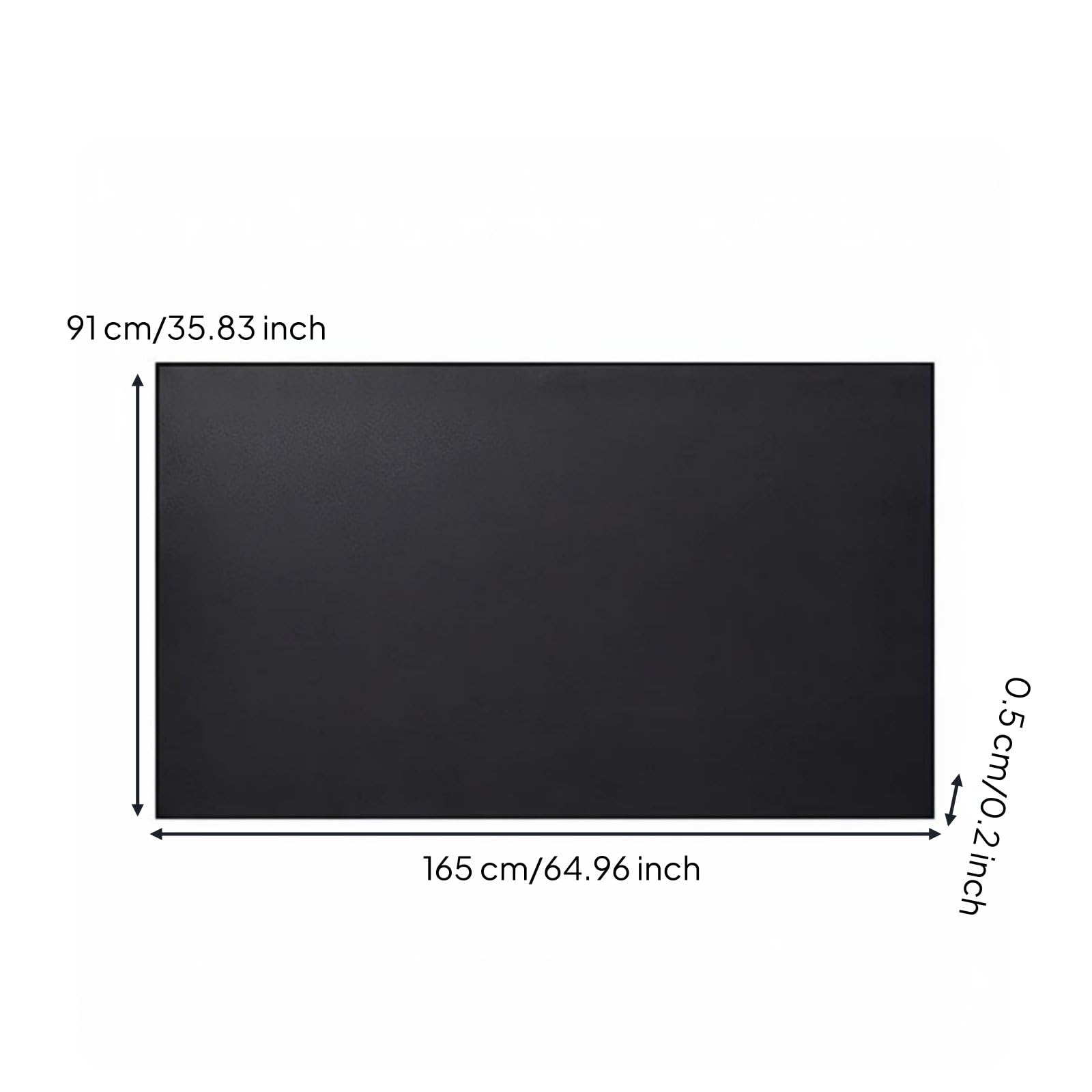Gralara Outdoor Grillunterlage Grillmatte Bodenschutz Feuerfeste Matte Hitzebeständige Unterlage Ölresistente Schutzmatte mit Funkenhemmender Oberfläche, Quadrat 36x65in