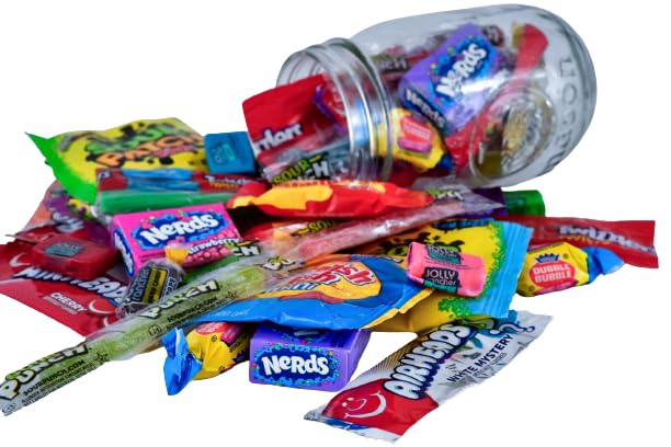 Miniatura 3 de Paquete surtido de dulces a granel, 10 sabores, 6 libras envueltos individualmente, bolsas de dulces de piñata, paquetes de dulces de mezcla de