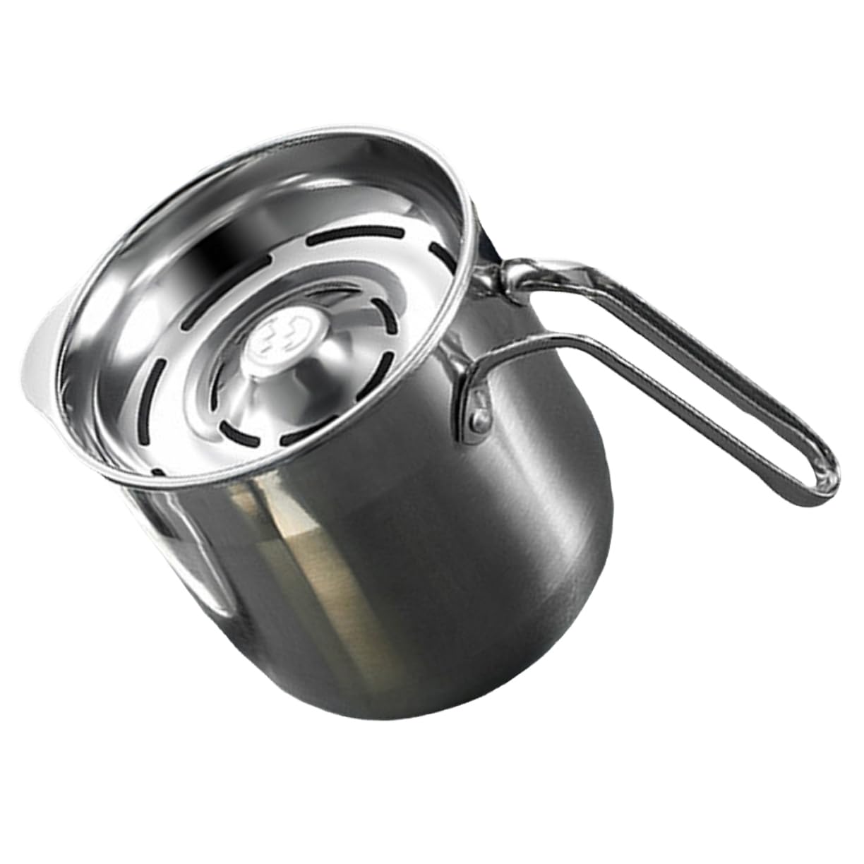 Garneck Stainless Steel Egg Separator and Divider Egg Yolk Filter with Egg Dividing Bucket Efficient Kitchen Gadget for Egg White Separation