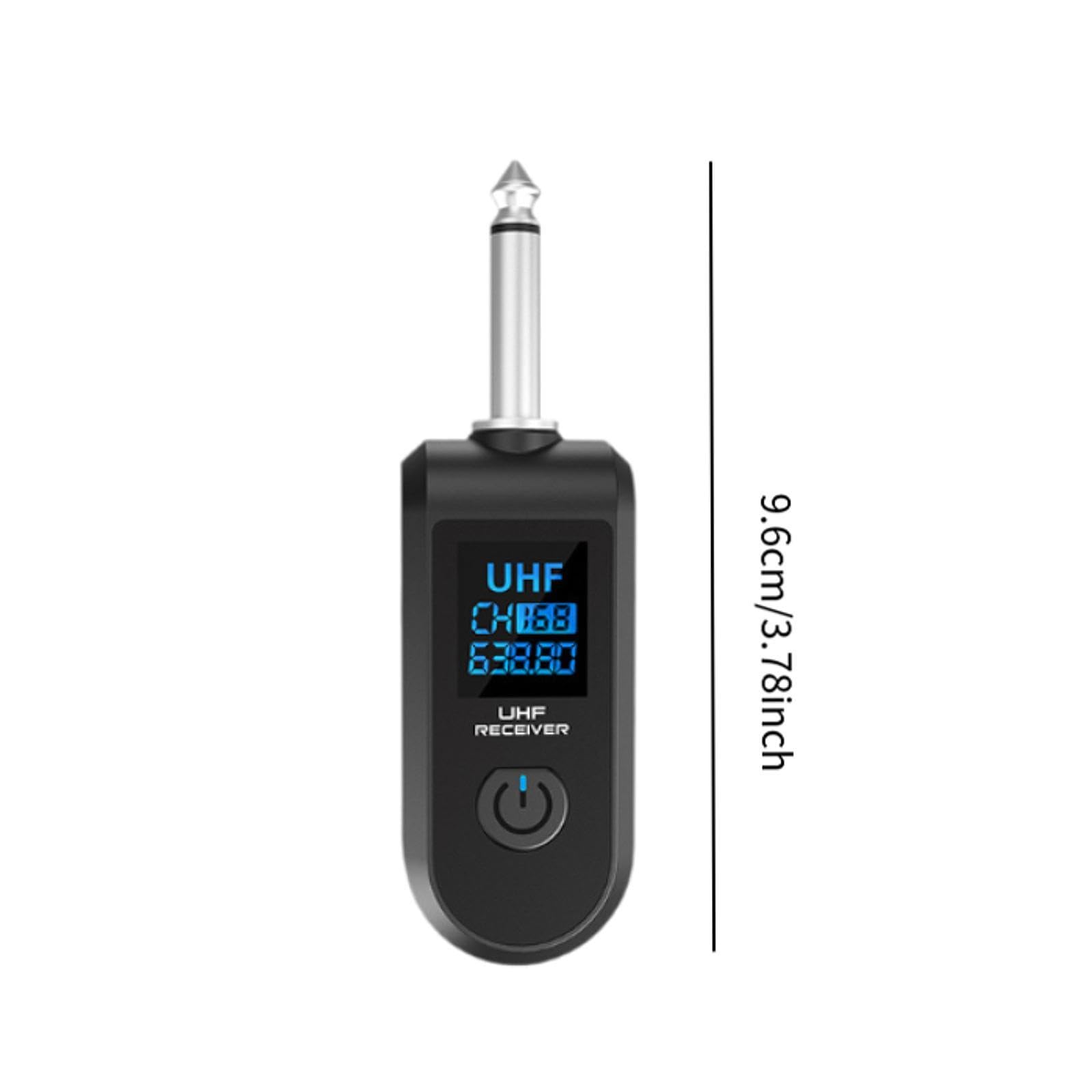 Harilla Micro XLR Micro -transmisor Transmisor Transmisor Receptor Converter de Micrófono para Guitarra Inalámbrica, 1 in 1