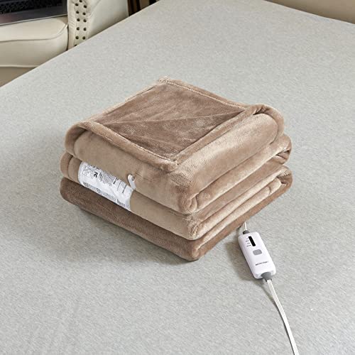 BESTCHIC Cobertor Elétrico Aquecido Tamanho Duplo 62