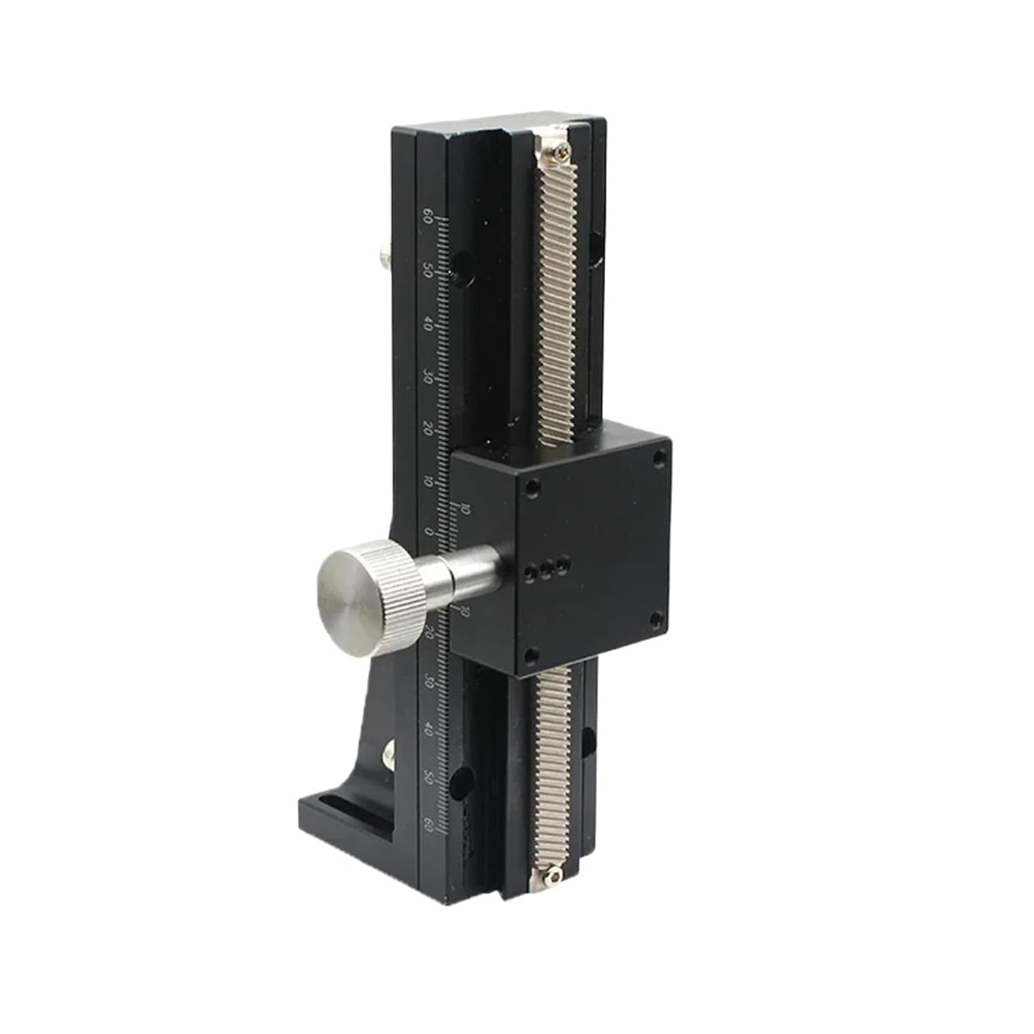 Z-axis Dovetail Lifting Linear Guide Long Stroke fine-Tuning Manual Slide(LWZ60-L200)