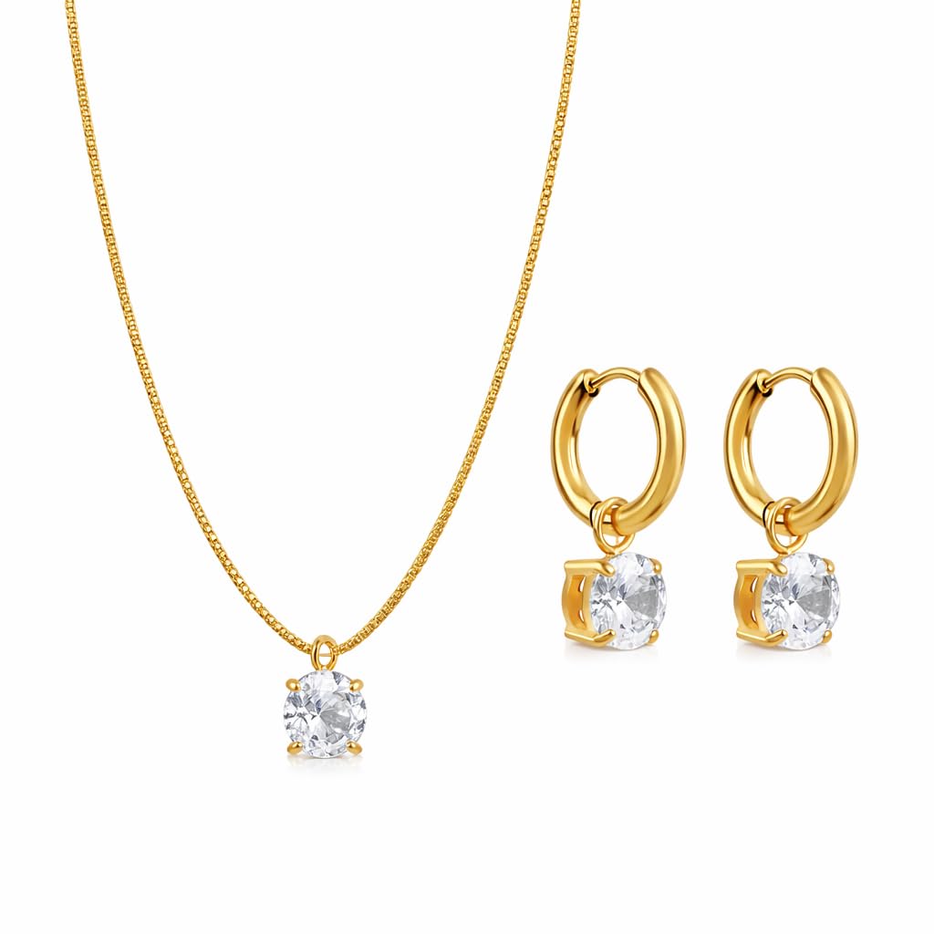NAITRA 18K Gold Plated Jewellery Set for Women | Trendy Jewelry Set for Womens | Waterproof and Anti Tarnish Jewellery | R... - Review, Price and Buying Guide
