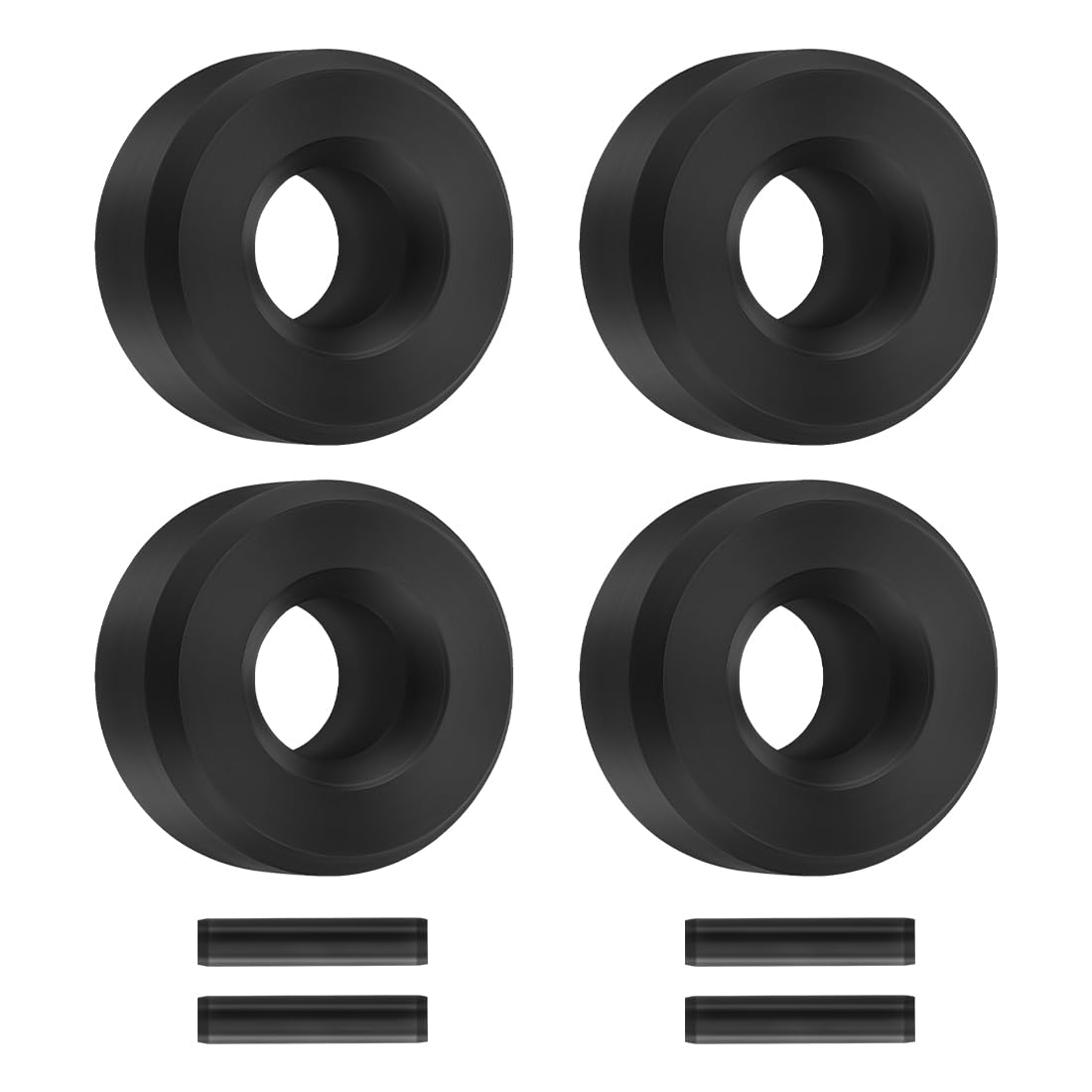 Sekundär-Kupplungsrollen mit rostfreien Bolzen passend für Polaris Ranger 570 900 1000 RZR 570 800 900 1000 2008-2009 2011-2019 5434534 4 Stück