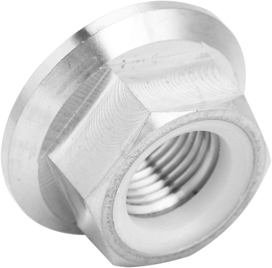 Alloy Bike Flange NUT Strong Lock NUT Motorcycle (M14x1.25), NIZUUONEhyqtzgcm98-04