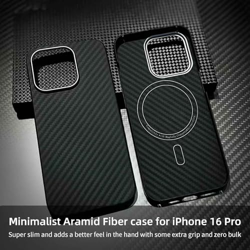 Coque aramide iPhone 16 Pro carbone légère robuste douce - 2