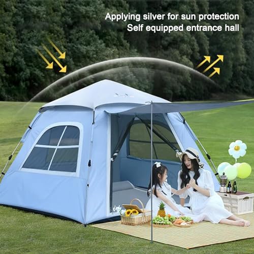 Carpa para Camping para 4-6 Personas, Ligera y Resistente miniatura 3
