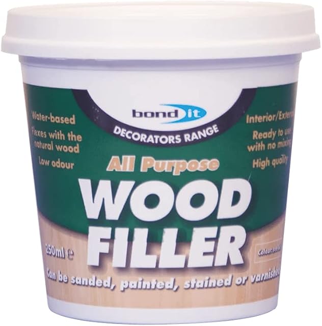 Bond It White All Purpose 1 Part Wood Repair Ready Mixed Filler 250ml