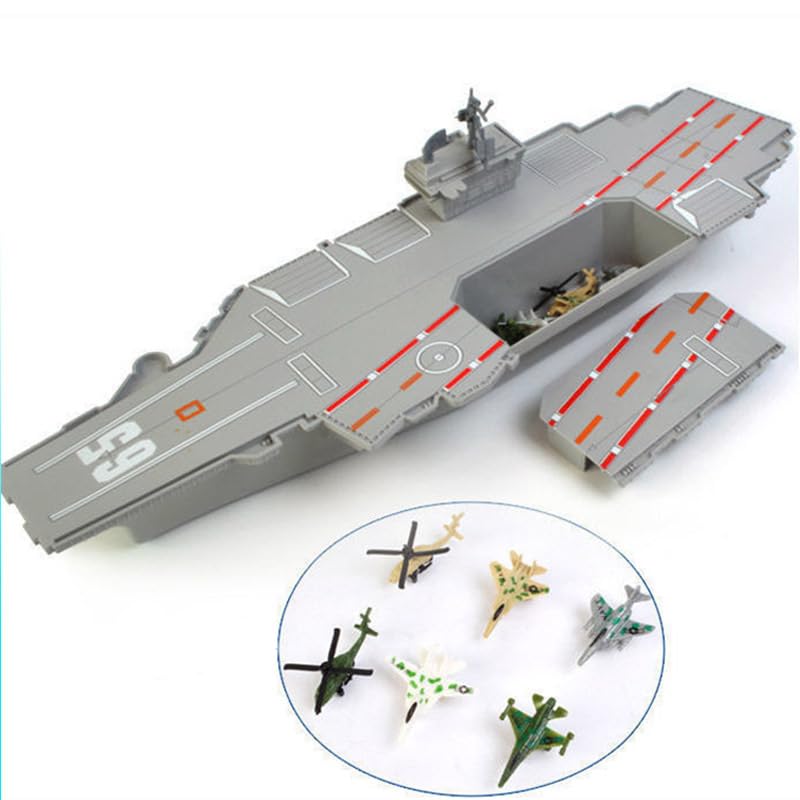 Amazon | Homilius 航空母艦 おもちゃ 戦艦 潜水艦 戦闘機 空母モデル