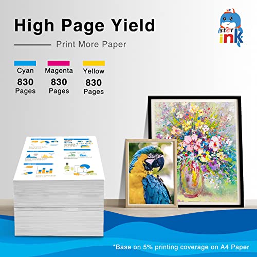 Starink Compatible Ink Cartridge Replacement For Canon 281 Xxl Cli-281Xxl Color For Tr8620 Tr8520 Ts9120 Tr7520 Ts8220 Ts6120 Ts6320 Ts6220 Ts8320 Tr7500 Tr8500 Printer(Cyan Magenta Yellow) 3-Pack #TOP2