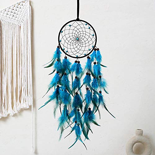 Atrapasueños de plumas boho para decorar paredes de dormitorios infantiles 3