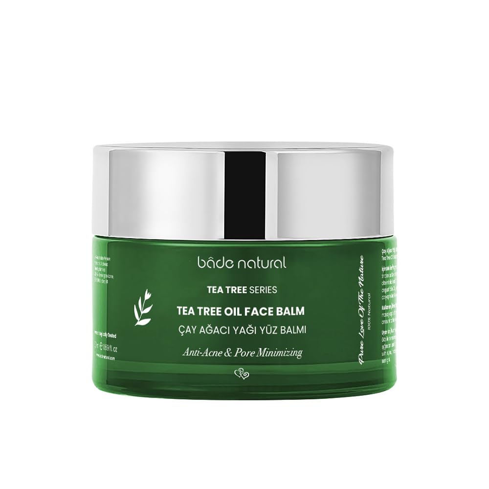 daily moisturizing balm from Bade Natural مرطب يومي للبشره من بادي ناتشورال المعرضه لحب الشباب يساعد فالتخلص من الحبوب لاحتواءه على عناصر فعاله وزيت شجره الشاي