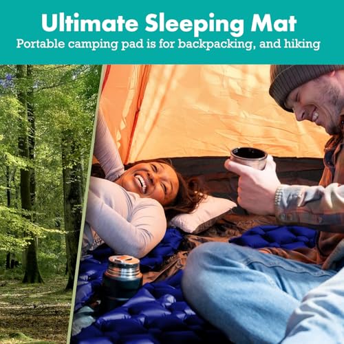 image for Sleepingo Inflatable Mat for Camping - Ultralight Sleeping Pad for Cam