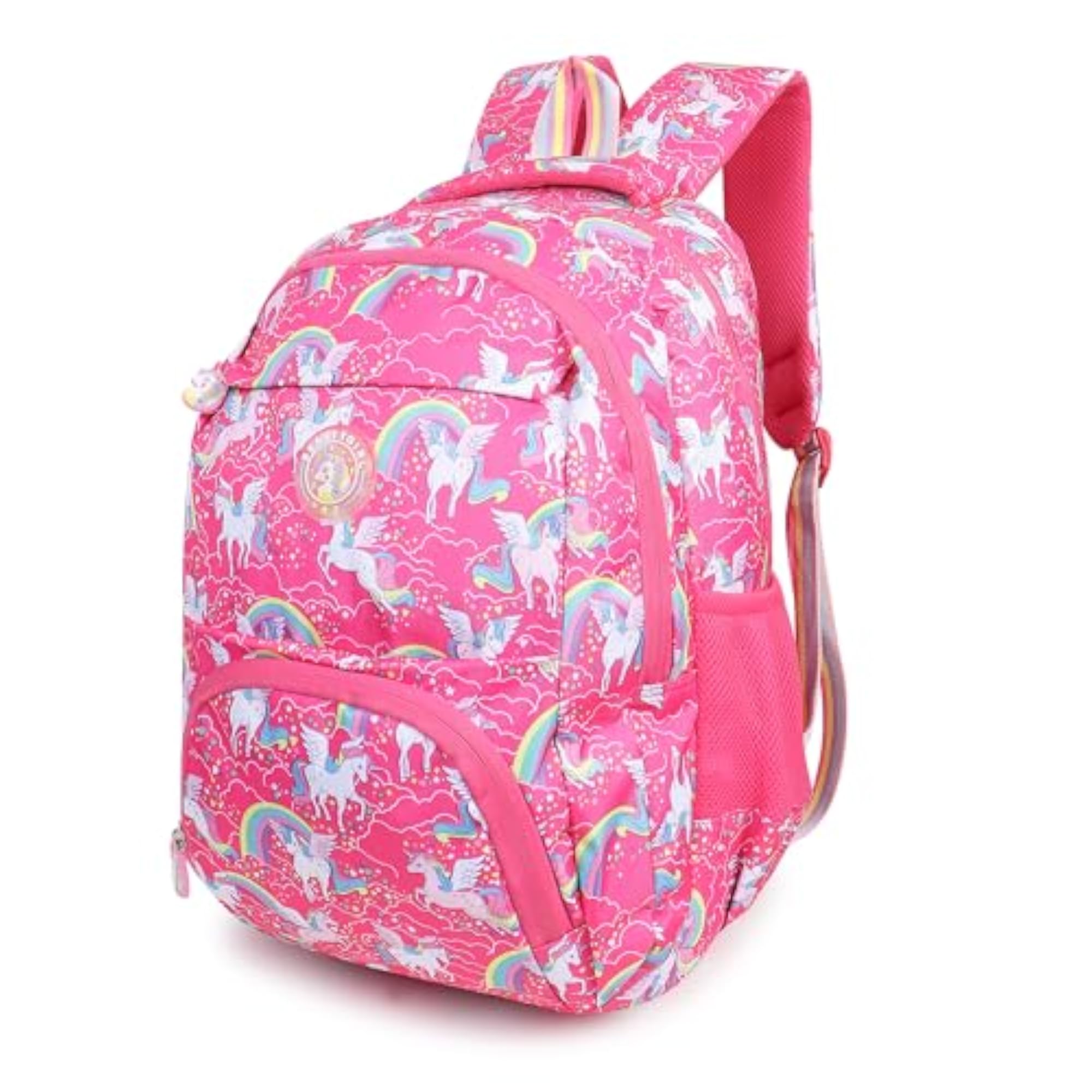 1546 Polyester Waterproof Designer Floral Printed Backpack