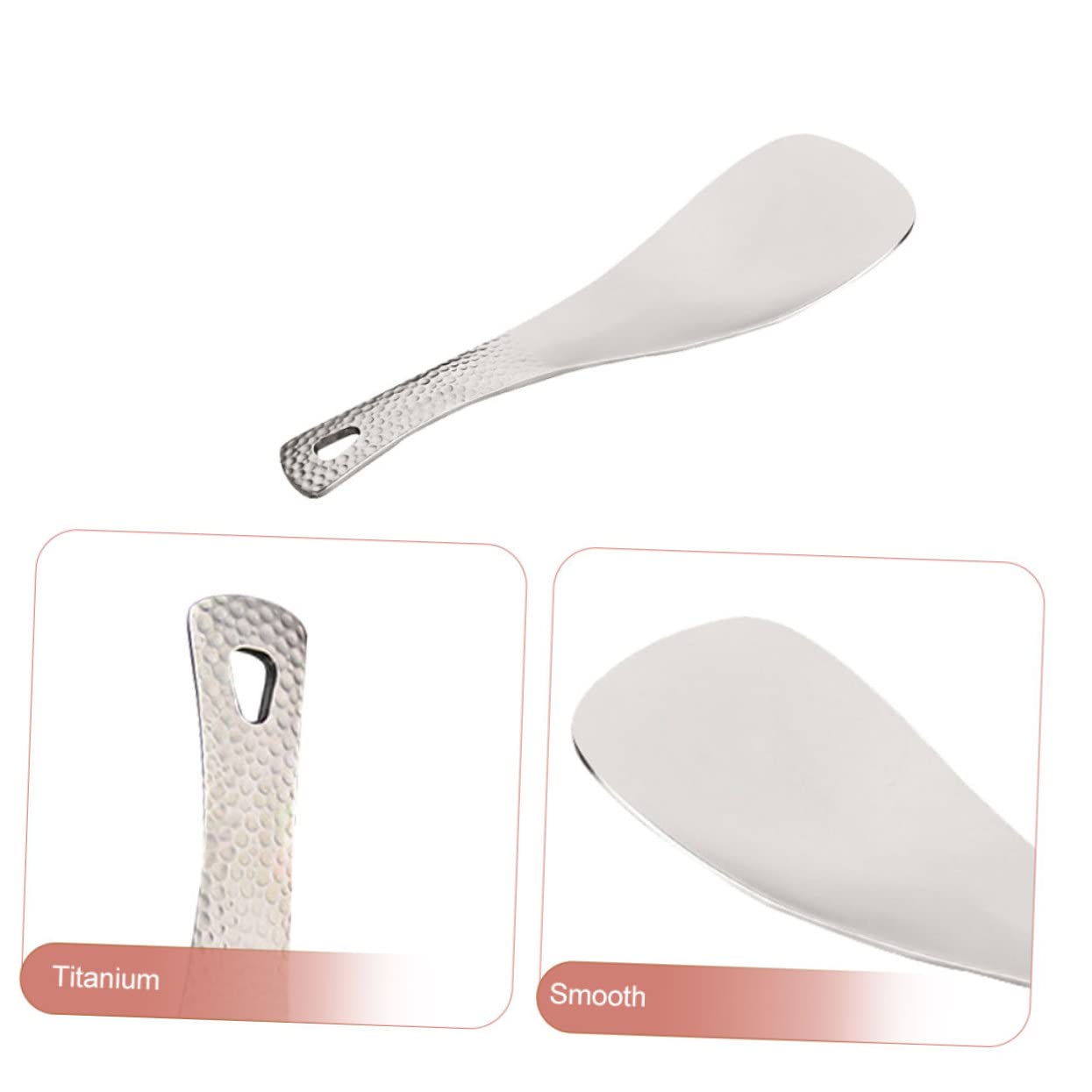 ifundom 4 Stück Löffel für Outdoor Camping Multifunktionale Leichte und Robuste Campingbesteck mit Ergonomischem für Reisen und Suppen Hochwertigem Gefertigt Rostfrei und Langlebig