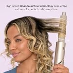 Shark HD430C FlexStyle Styling & Drying System, Powerful & Multi-Styler Hairdryer with Automatic Buckles, Paddle Brush, Oval Brush, Concentrator Tip, Stone