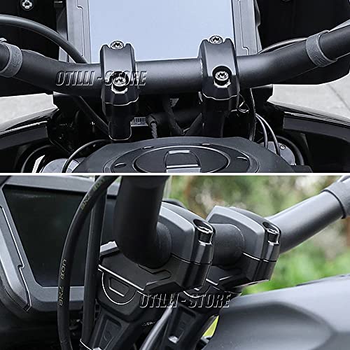 Novo 2021 2022 acessórios de motocicleta guidão elevador braçadeira de guidão adaptador de montagem