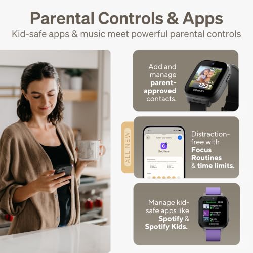 JrTrack 5 SE Kids Smart Watch by Cosmo | All-New Phone Watch & GPS Tracker by JrTrack - Used condition - Image 8