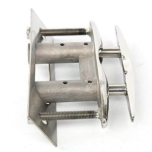 image for Amarine Made Pair of Boat Marine Stainless Steel 316 Pull up Cleat Flu