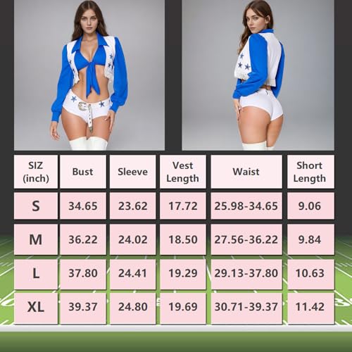Catálogo para Comprar On-line Ropa de Cheerleading y animación para Mujer los 10 mejores. 8 Imagen adicional