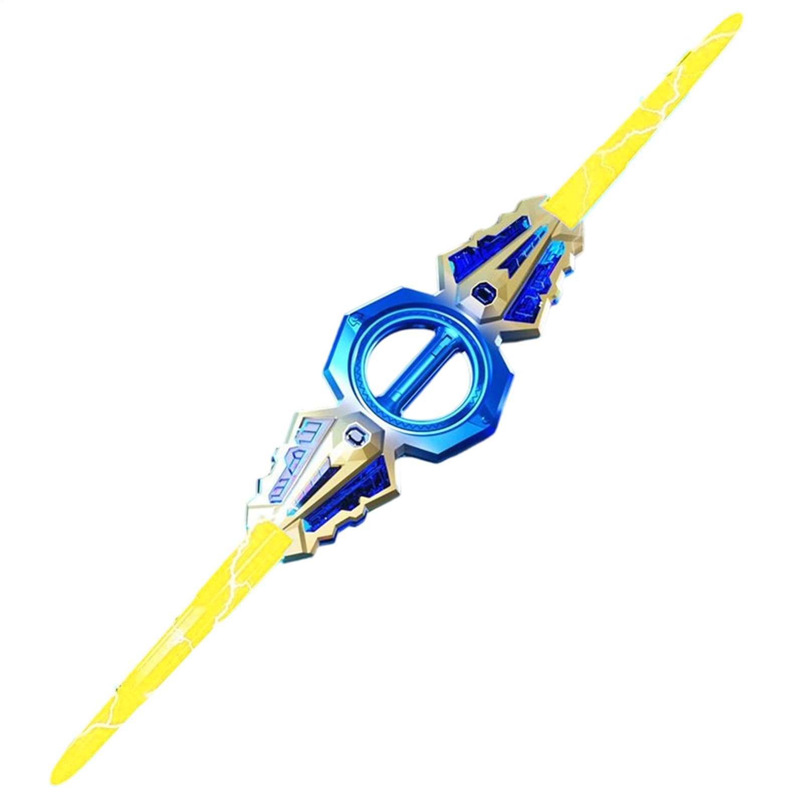 Sciabola illuminata – Giocattolo Retrattile con Effetti sonori, Spada RGB Ricaricabile, Spada Cosplay Girevole a 360° per Bambini e Ragazze, Fan casa Scuola Parco Festa Compleanno Natale